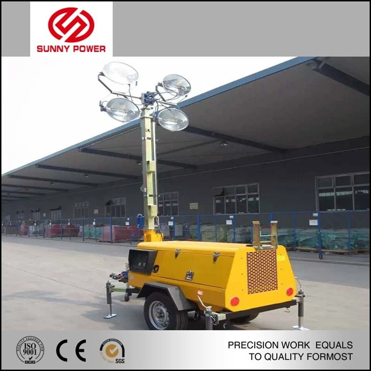 Light Tower Diesel Generator Set